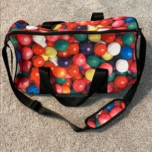 Gumball duffel bag